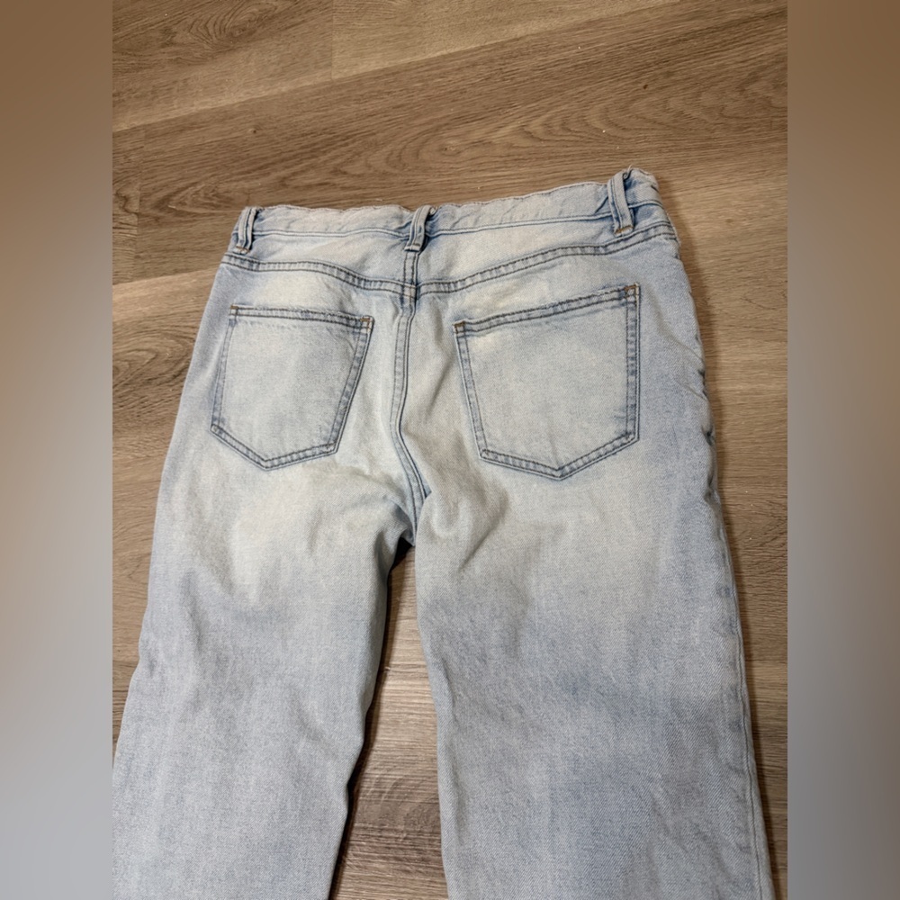 We The Free Light Blue Distressed Denim - Picture 4 of 9